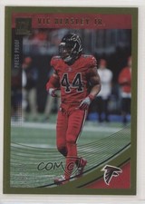 2018 Panini Donruss Press Proof Gold 19/50 Vic Beasley Jr #15 fm0