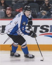 Kootenay Ice Cale Fleury Autographed Signed 8x10 NHL Photo COA A
