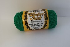 MACRAME WONDER TWIST 100 TEXTURED POLY-OLEFIN 100YDS 9MM GREEN NIP