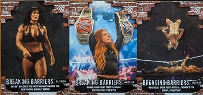 2020 Topps WWE Women's Division Breaking Barriers Set YOU PICK from List #BB1-10