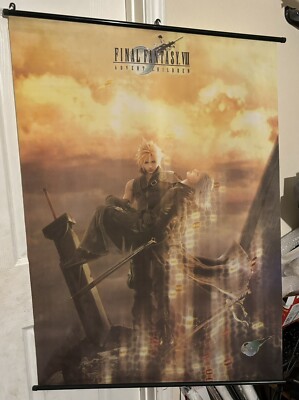  Final Fantasy VII, Advent Children (Cloud Strife) WallScroll Poster. New