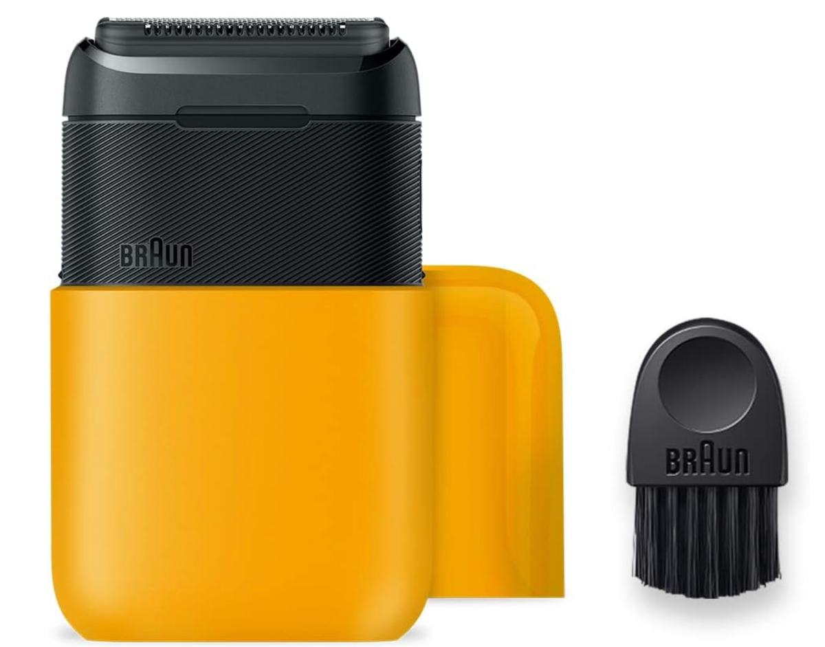 ブラウンm BRAUN M-1010 M-1012 M-1013 Men's Shaver Braun Mini Yellow