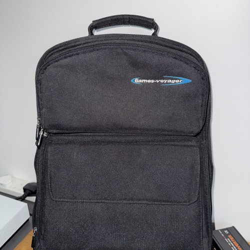 Games Voyager Portable In Car Travel Backpack LCD Screen For