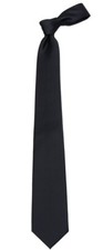Black Solid NeckTie EXTRA LONG Color Men's XL Neck Tie Formals Fashion