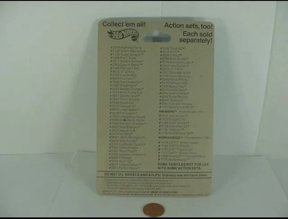 Mattel Hot Wheels 1979 edición #2014 Pontiac Hot Bird transmisión AM FIREBIRD NEGRO N BP Foto 4 de 4