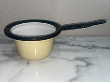 Vintage Vollrath Co. Kook King Enameled Sauce Pan 6 Cups