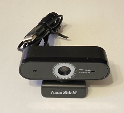 Nano Shield Auto Focus 1080P Webcam; Noise Cancelling Microphone; Full HD; USB