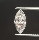 GIA loose certified .71ct SI2 F Marquise cut diamond vintage estate Natural — photo 2