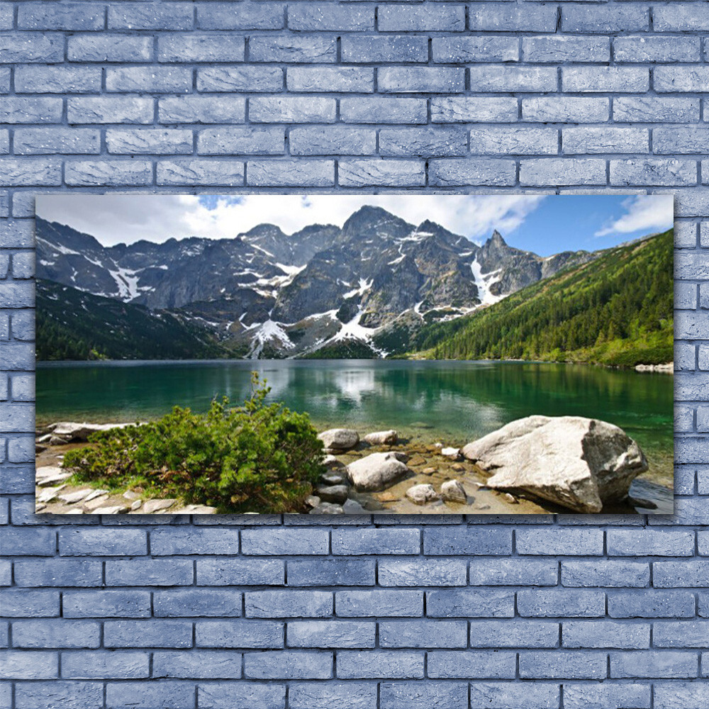 Image tableau haute définition sur toile tendue avec châssis en bois
