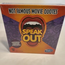 NEW Speak Out Game: Not Famous Movie Quotes Expansion Pack Hasbro Challenge 2016