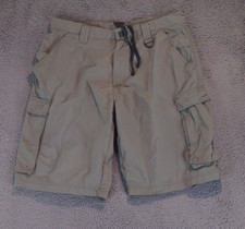 Boy Scouts of America Men  s Shorts Medium Drawstring Green pockets outdoor Nylon