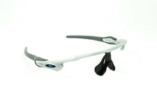 Oakley Radar EV Polished White Blue Icons Grey Socks Frame Only Authentic 