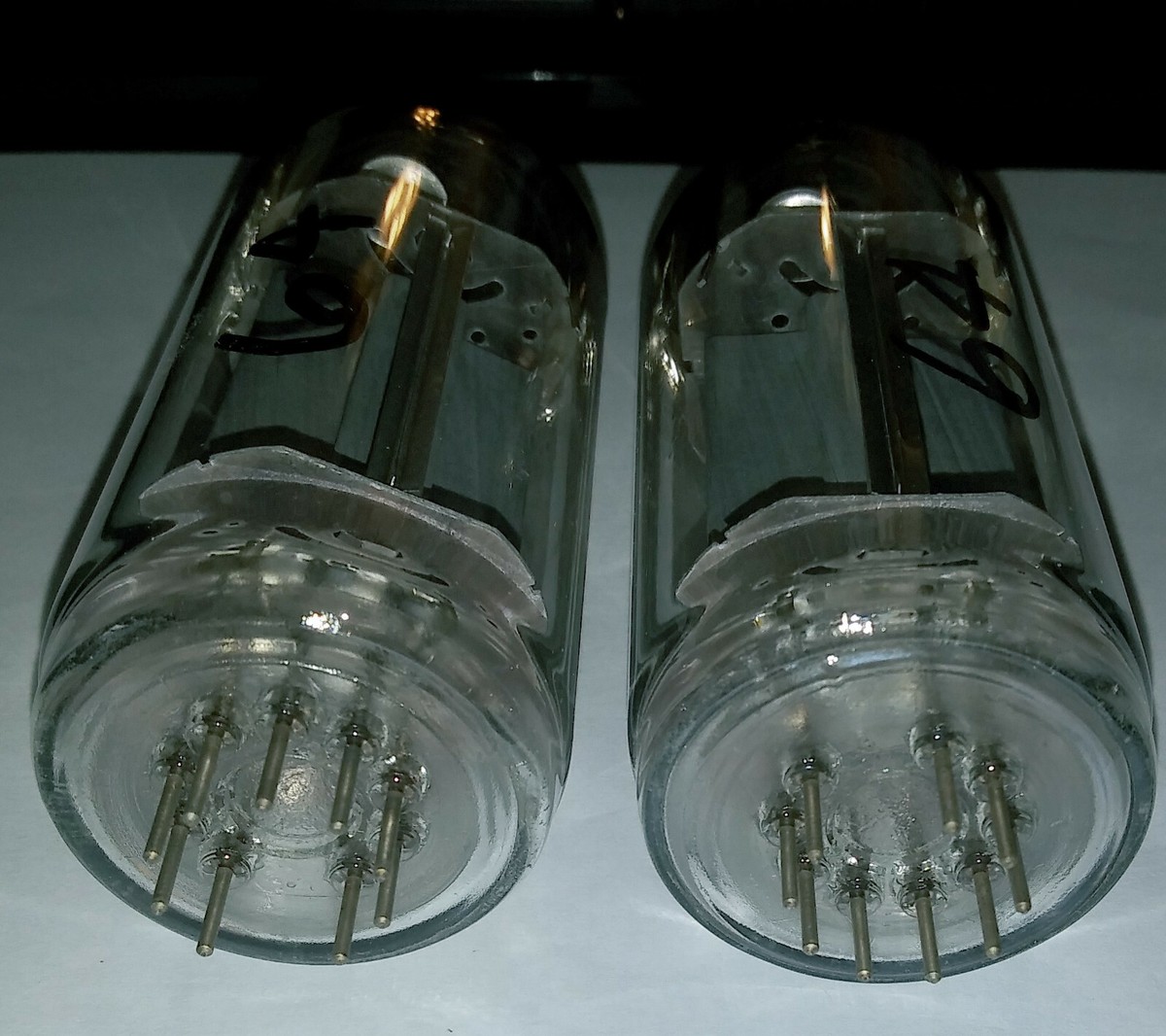 EL509/6KG6A/ 6P45S/6n45C NOS unmarked OEM Svetlana matched pair(2