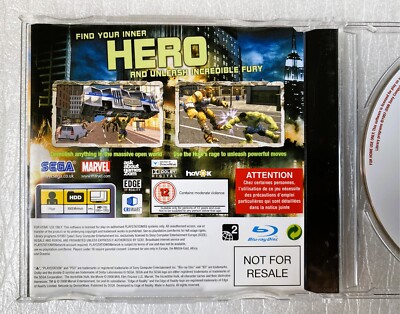 The Incredible Hulk SEGA Megadrive – Complet Boîte Notice, Version PAL FR, CIB