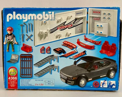 Playmobil Elektronikauto Soundbox mit Tuninggarage - Set 4366