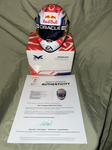 Max Verstappen - Réplique 1/2 casque 2022 Austin USA GP Red Bull F1 Si