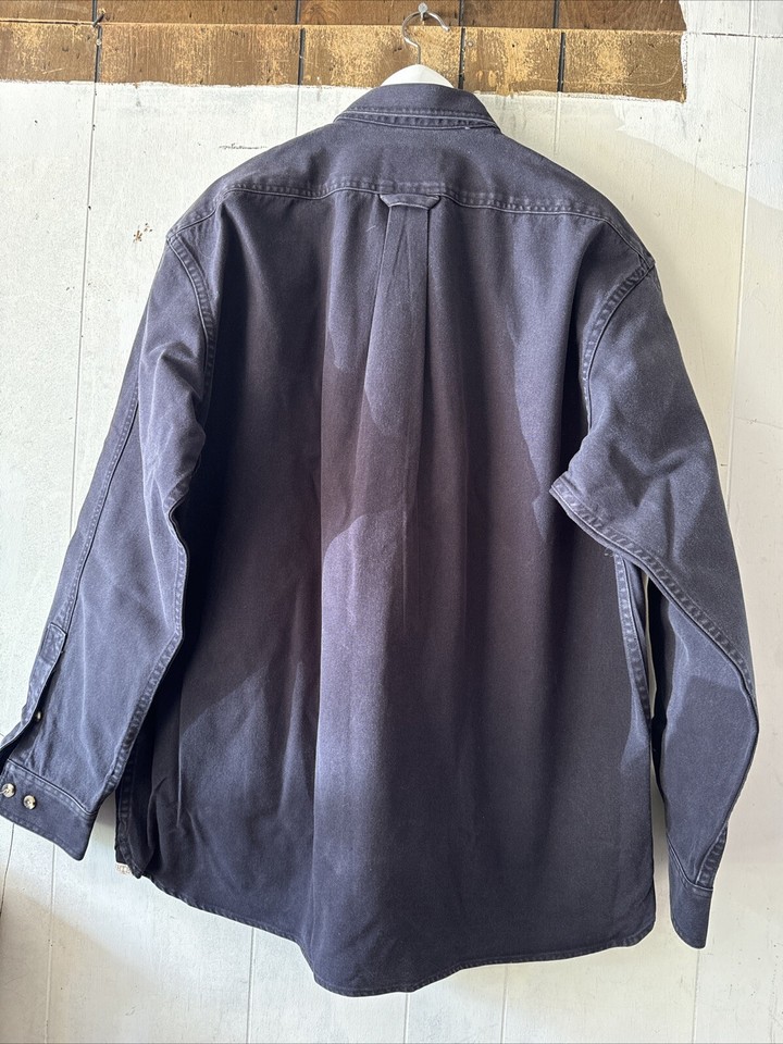 Filson Garment Men’s Work Shirt. XL. Long Sleeve eBay