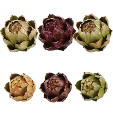 Large Artificial Artichoke Fake Vegetables and Fruits For Kitchen Decoration New
