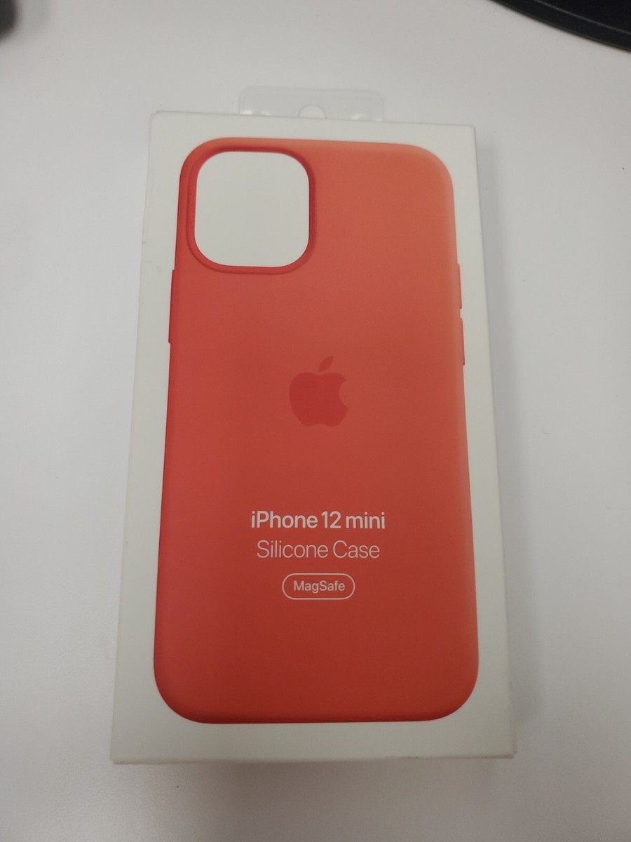 Apple Silicone Case with MagSafe for iPhone 12 mini - Pink Citrus