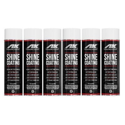 ADVANCED KOTINGS SET OF 6 MULTI SURFACE HIGH GLOSS SHINE COATING 12 OZ SPRAY