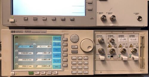 HP 8164A Lightwave Measuring System Mainframe - Picture 2 of 5