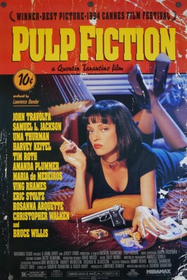 Pulp Fiction ポスター Pulp Fiction Movie Script Poster 24X36 inches | eBay