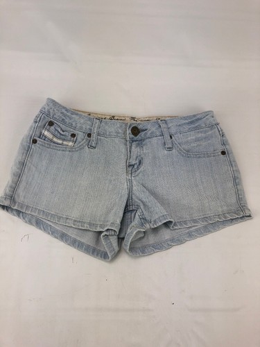 ZANA DI Women's Light-Washed Denim Jean Short Shorts Size 3 L1