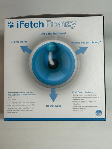 iFetch Frenzy Fetch Toy w/3 Balls - Non-Electronic Brain Teaser for Dogs - Picture 10 of 19