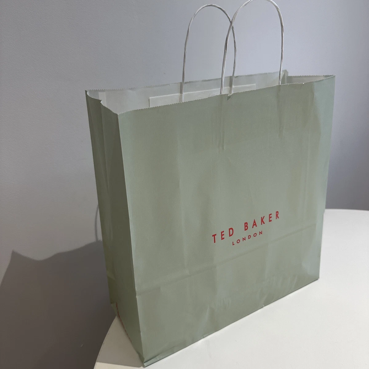 Ted Baker Empty Paper Gift Shopping Bag