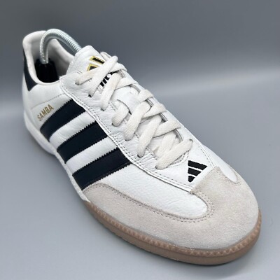 2015 Adidas Originals Samba Millennium 661694 weiß schwarz Leder UK 8,5 Terrasse