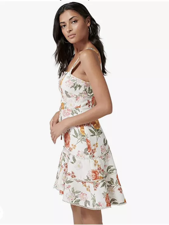 New Ever New Melbourne Lucy Lace up mini dress size 4 eBay