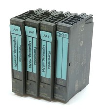 4x Siemens Simatic S7 6ES7138-4CA00-0AA0 6ES7 138-4CA00-0AA0 E-Stand: 05 -used-
