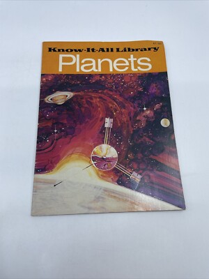 Vintage 1982 know it all library planets book | eBay
