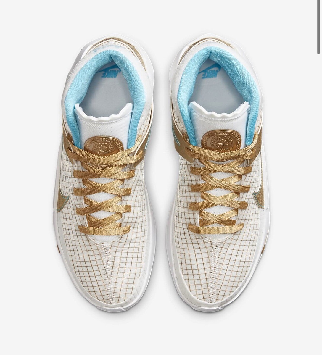 nike kd 13 eybl mens white