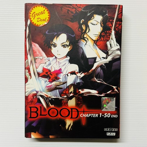 Blood+ Box Set Episodes 1 - 25, 4 Disc, Anime, Manga, Rare, 2005, Free Postage