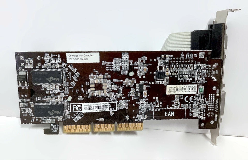  VisionTek 248094 Radeon 9250 AGP 128MB DDR VGA Video Graphics Card - Image 3 of 4