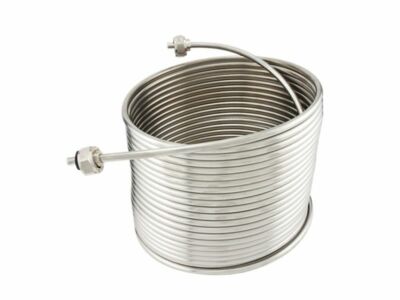 NY Brew Supply Jockey Box Stainless Steel Coil - 5/16'' x 50', Right Hand