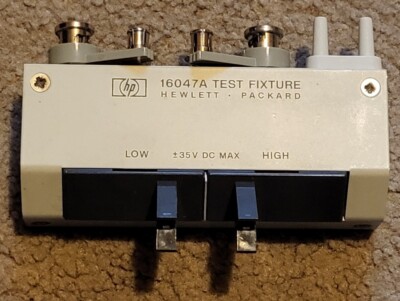 Keysight 16047A Test Fixture 新品 16047A KEYSIGHT TECHNOLOGIES, Test Accessory, Impedance, BNC
