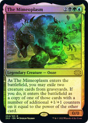 MTG FOIL The Mimeoplasm - Double Masters 2022 #254 | eBay