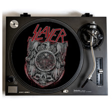 SLAYER Turntable Slipmat for Vinyl Records 12" DJ Slip Mat heavy metal vinyls
