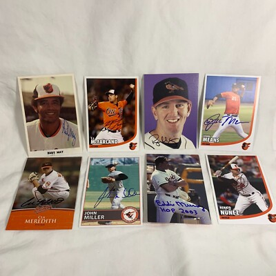 #ad Pick Your SIGNED Autographed Baltimore Orioles Postcard O#x27;s Photo Signature SGA $40.99