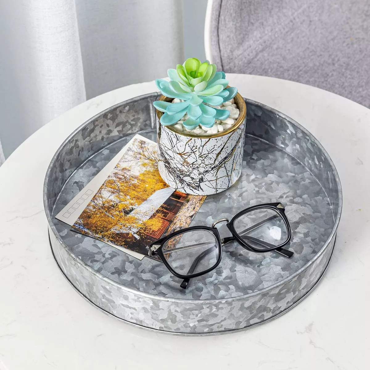 Decorative metal serving trays deals