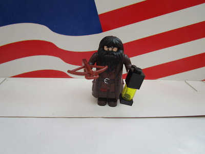 Lego Harry Potter HAGRID Minifigure,WITH CROSSBOW & LANTERN For Set ...