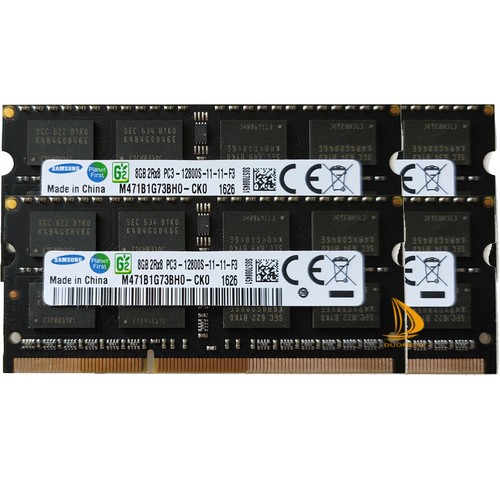 Samsung 4x 8GB 2RX8 DDR3 1600MHz PC3-12800S 204PIN SODIMM Laptop RAM Memory - Picture 2 of 8