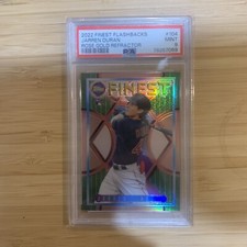2022 Topps Finest Jarren Duran 15/15 PSA 9 Pop 3 Rose Gold Refractor