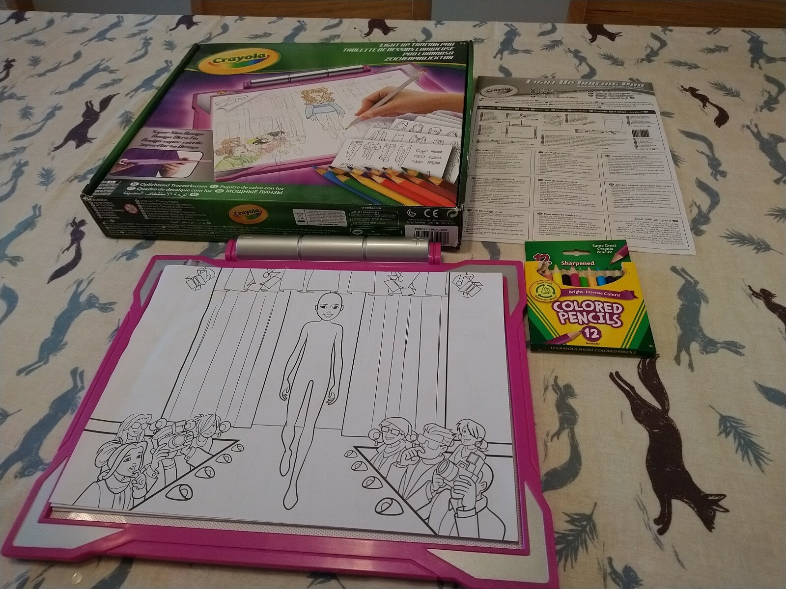 crayola light up tracing pad debenhams
