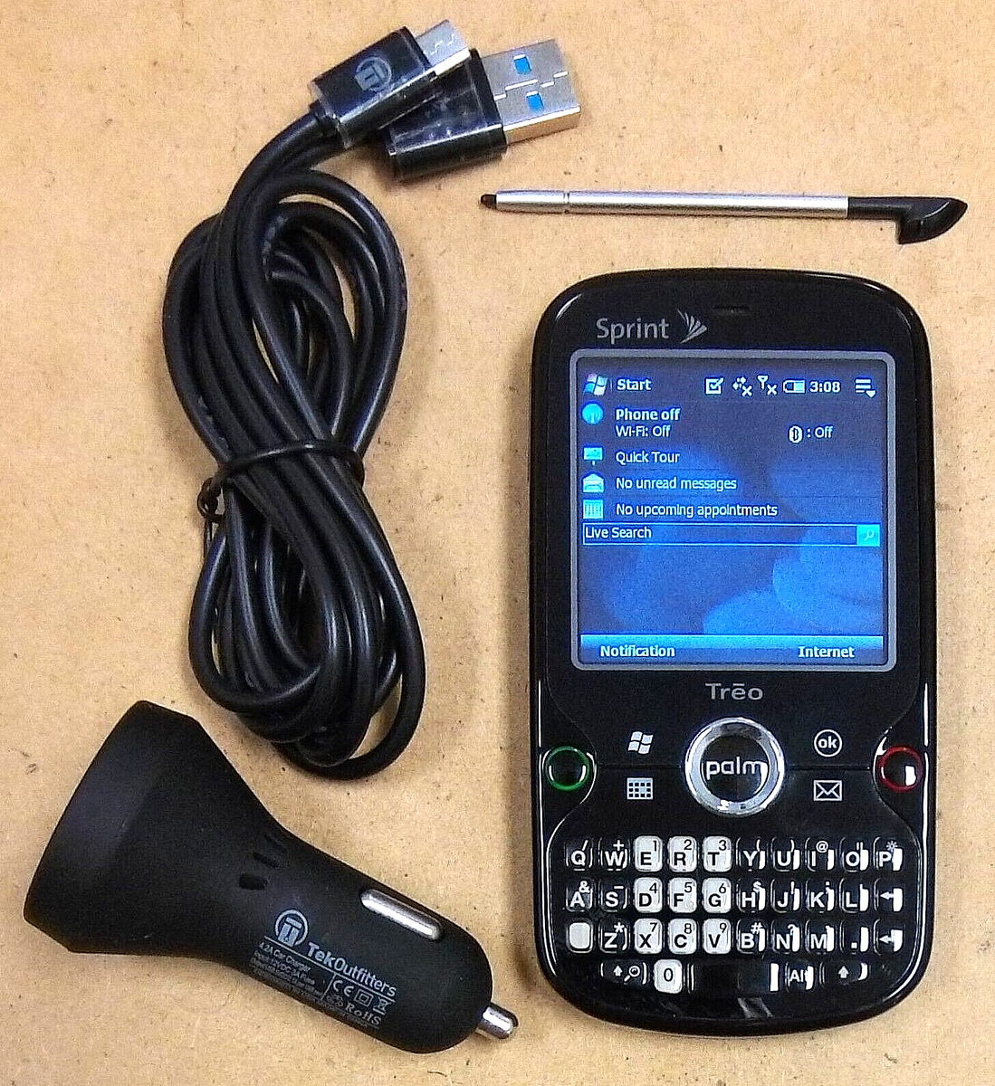 Palm Treo Pro 850 / T850EWW - Black ( Sprint ) Very Rare
