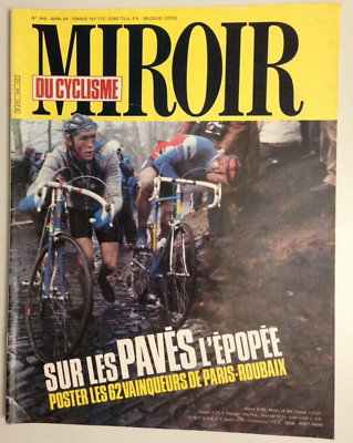 POSTER PHOTO MIROIR DU CYCLISME 1967 // RIK VAN LOOY