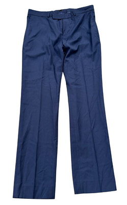 NEW Kenneth Cole Reaction Men s Dress Pants Blue Size 35 NWT FREE Shipping