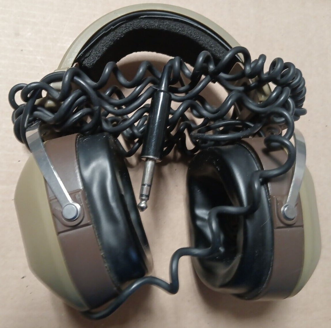 【70S】KOSS K-6STEREO HEADPHONE＋Skull Head Vintage 70s 80s Koss K-6 ALC Over Ear-Cup Stereo phones Headphones